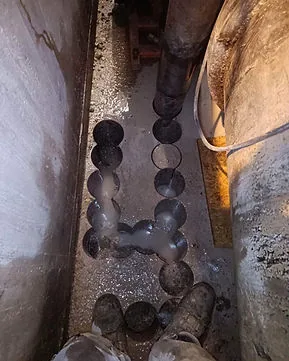Betonghåltagning från ett tidigare projekt